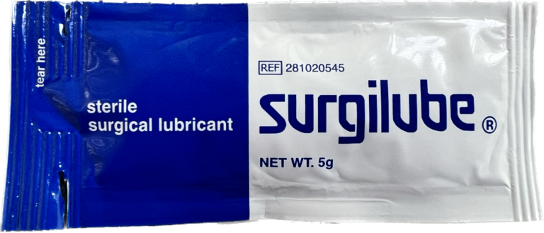 Surgilube® Surgical Lubricant | Metal & Laminate Tubes, Single-Use Packets